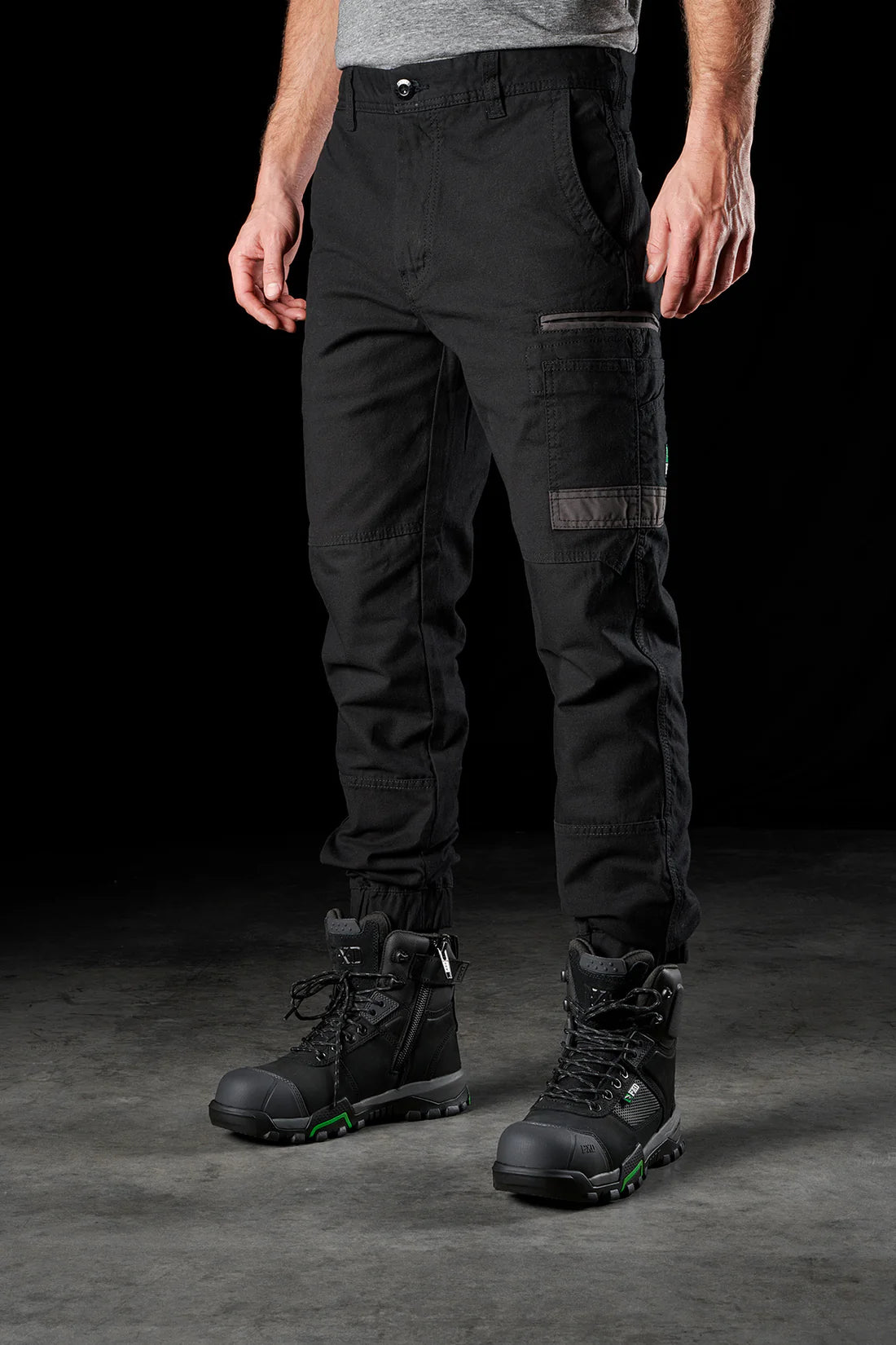 WP-4 Cuffed Work Pant, Black