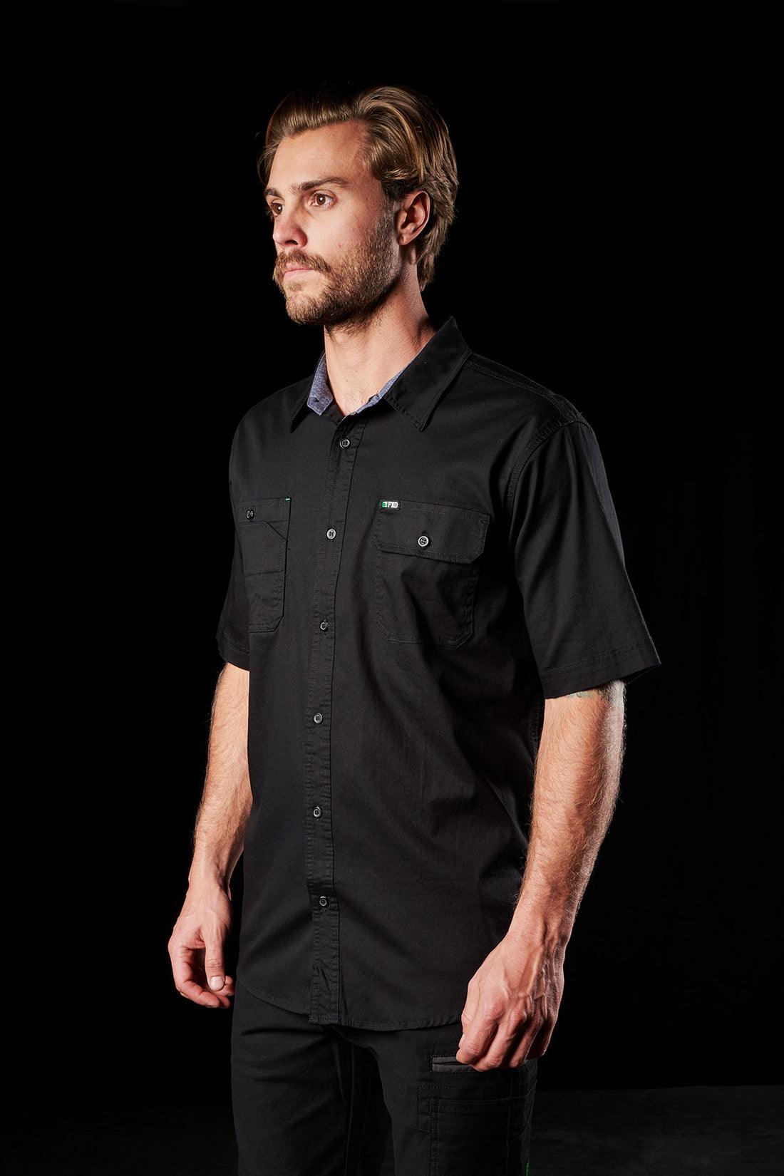 SSH-1 Short Sleeve Work Shirt - Black - Purpose-Built / Home of the Trades