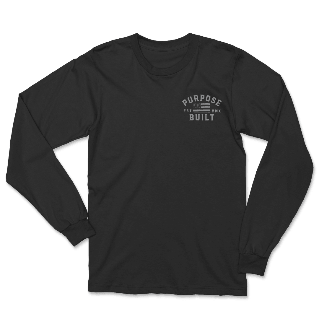 Freedom Long Sleeve, Black - Purpose-Built / Home of the Trades
