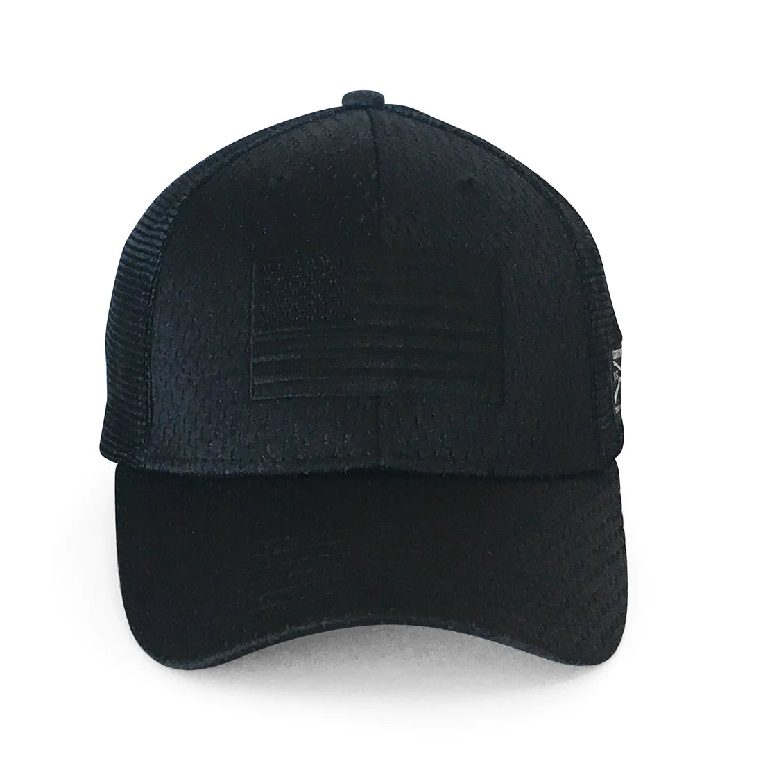 Blackout Flag Stretch Fit Hat - Black