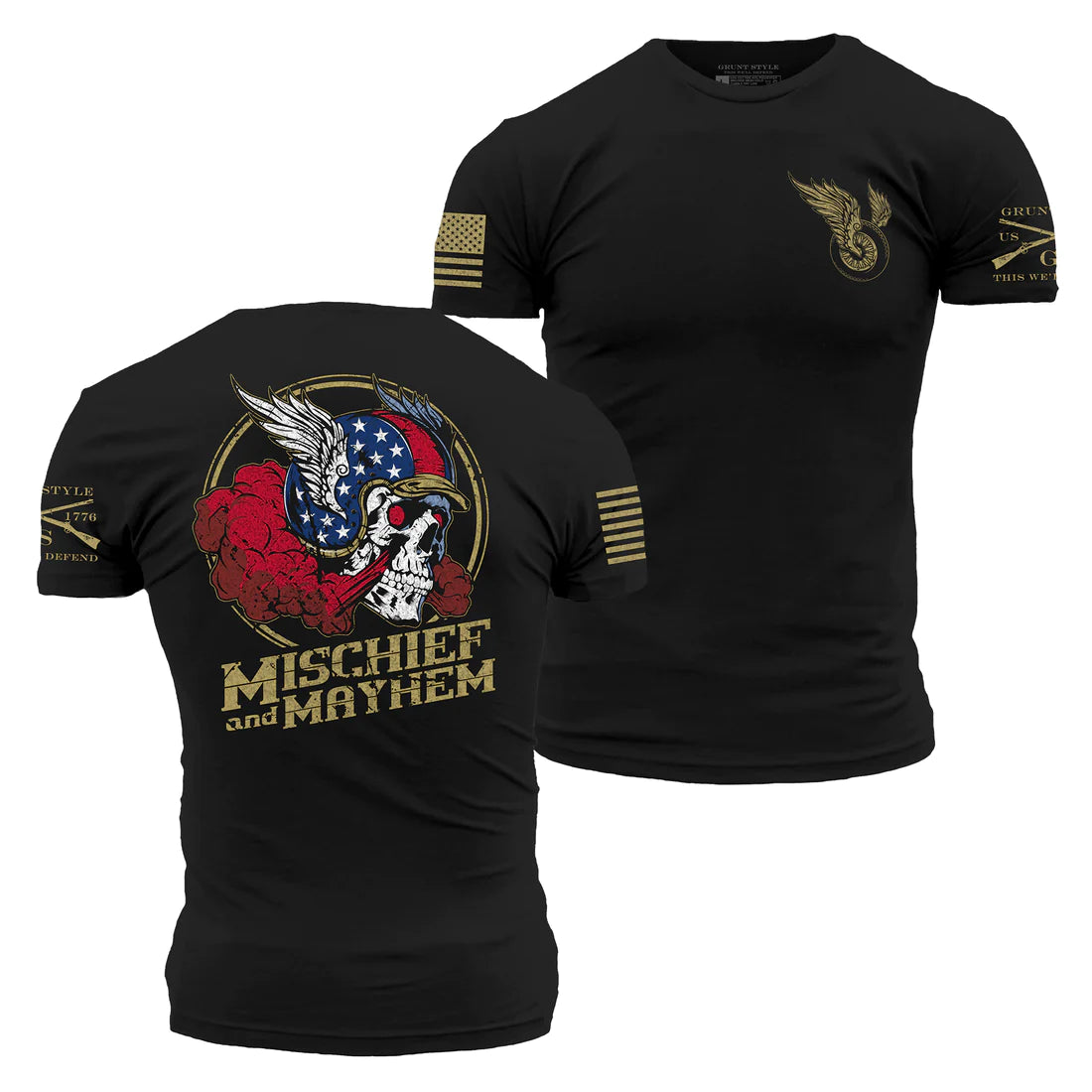 Mischief and Mayhem Tee - Black