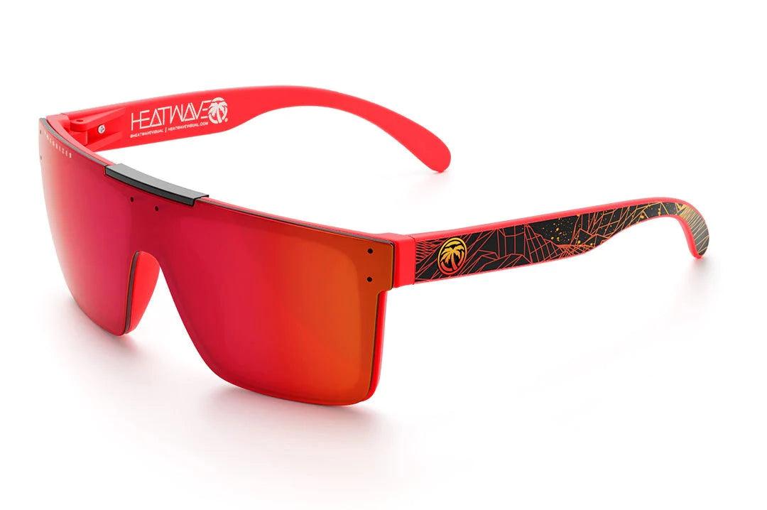 Quatro Sunglasses: Gridwave - Polarized Firestorm Lens - Purpose-Built / Home of the Trades