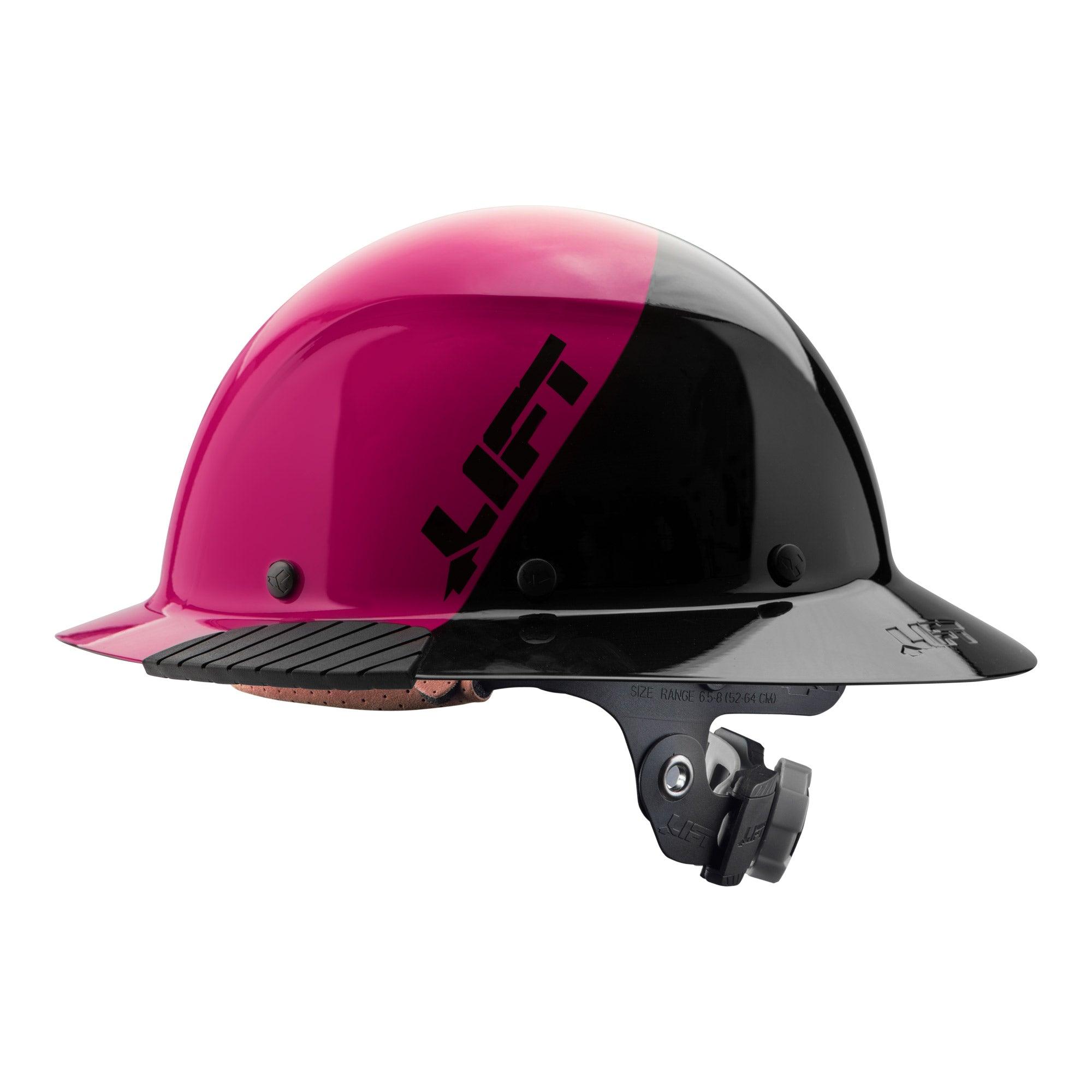 DAX FIFTY50 Fiber Hardhat - Pink / Black - Purpose-Built / Home of the Trades