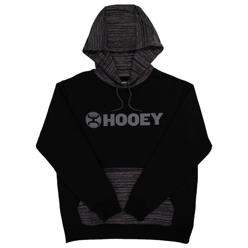 Lock Up Hooey Hoodie w/Logo - Black/Grey - Purpose-Built / Home of the Trades