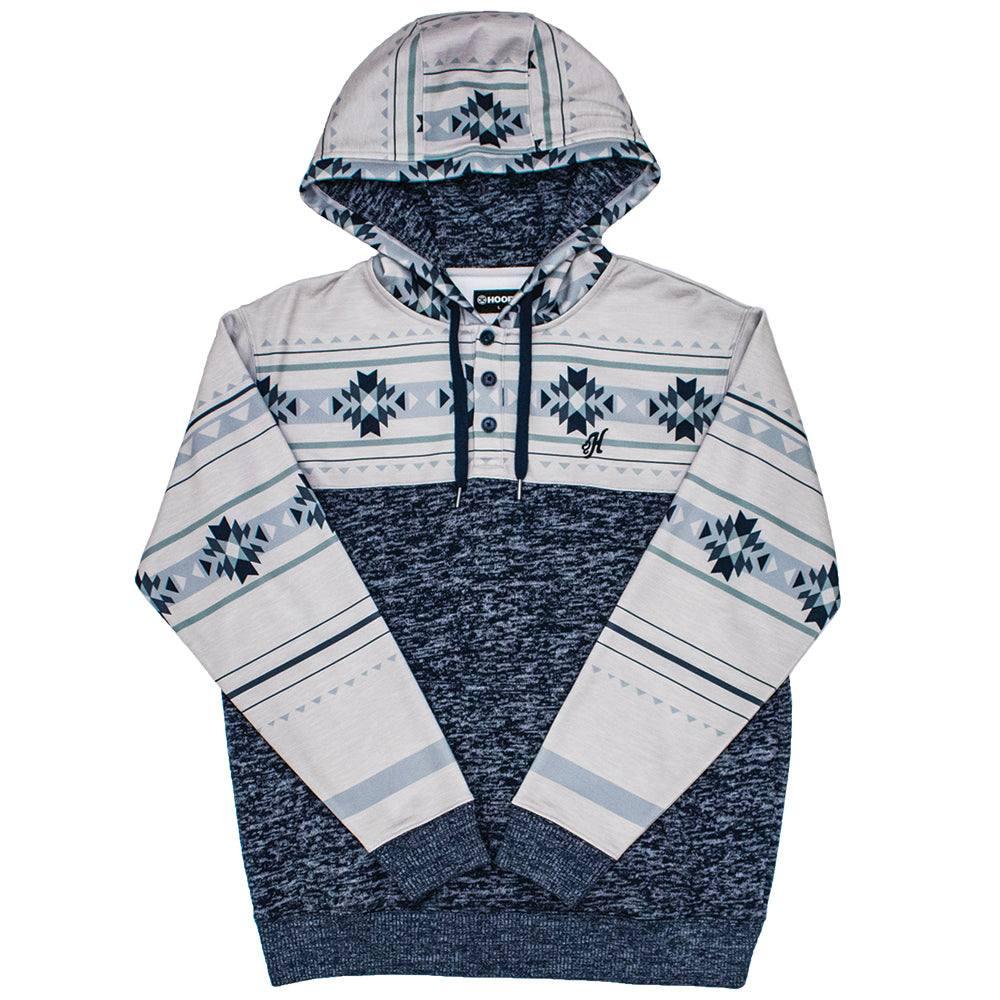 Jimmy Aztec Hoodie - Navy - Purpose-Built / Home of the Trades
