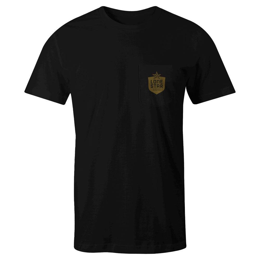 Lonestar T-shirt - Black/Mustard - Purpose-Built / Home of the Trades