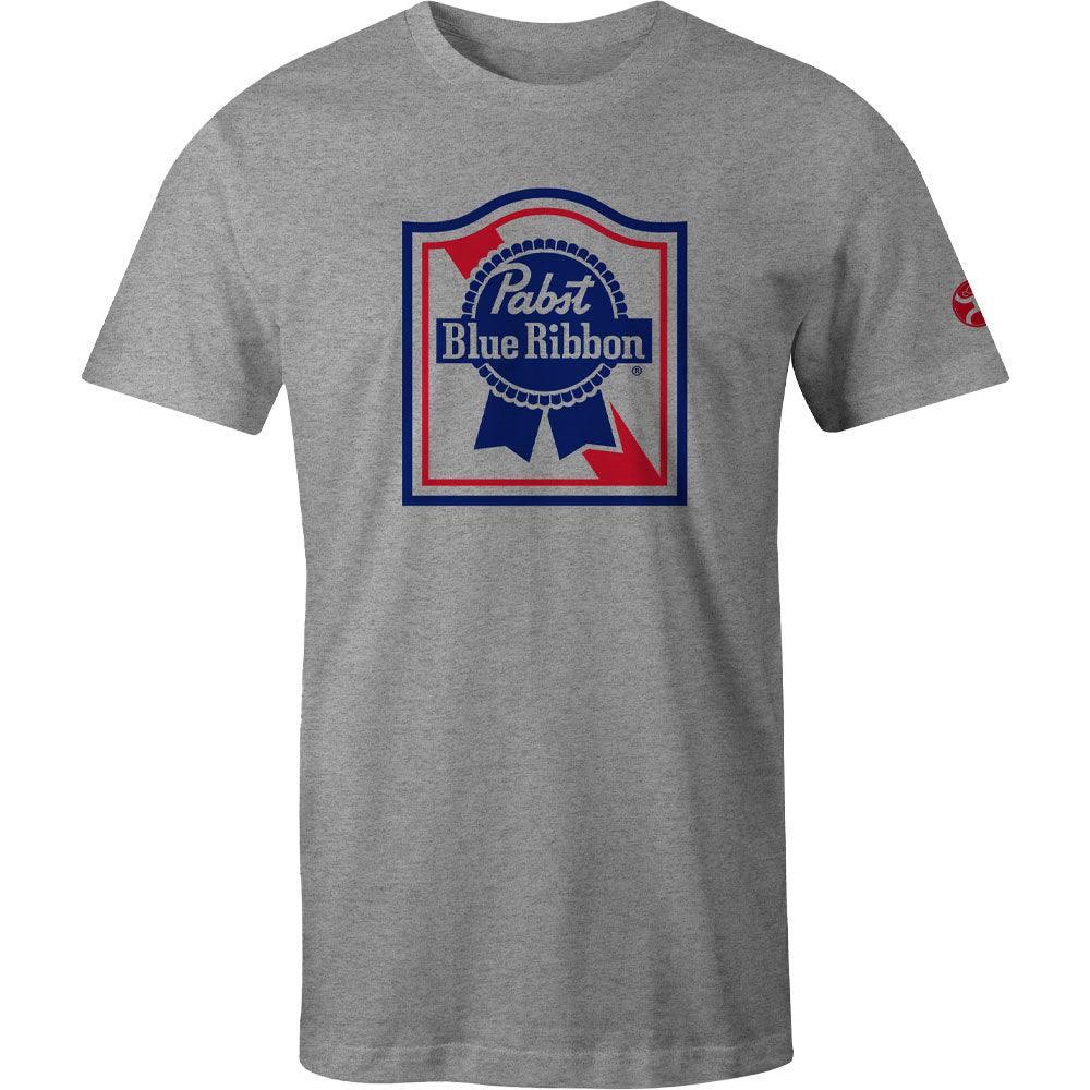 Pabst Blue Ribbon T-shirt - Grey - Purpose-Built / Home of the Trades