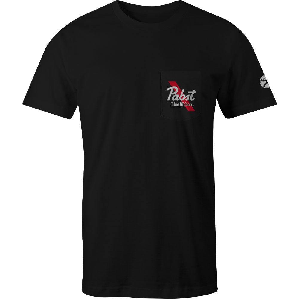 Pabst Blue Ribbon T-shirt - Black - Purpose-Built / Home of the Trades