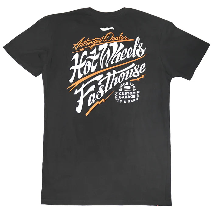 Hot Wheels Dealer Midweight SS Tee - Graphite Black