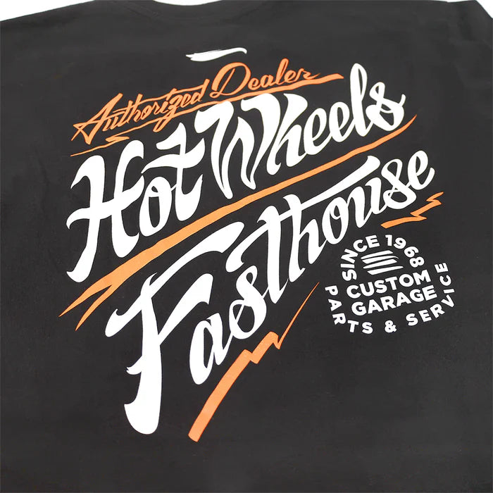 Hot Wheels Dealer Midweight SS Tee - Graphite Black