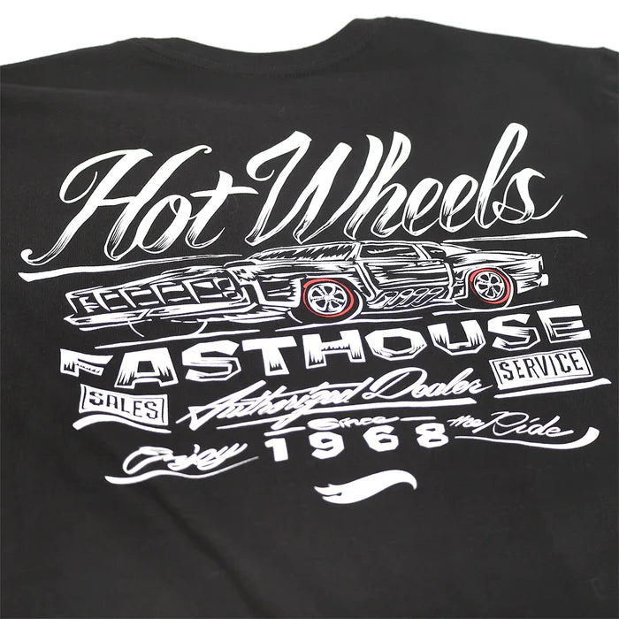 Hot Wheels Redline Midweight SS Tee - Black