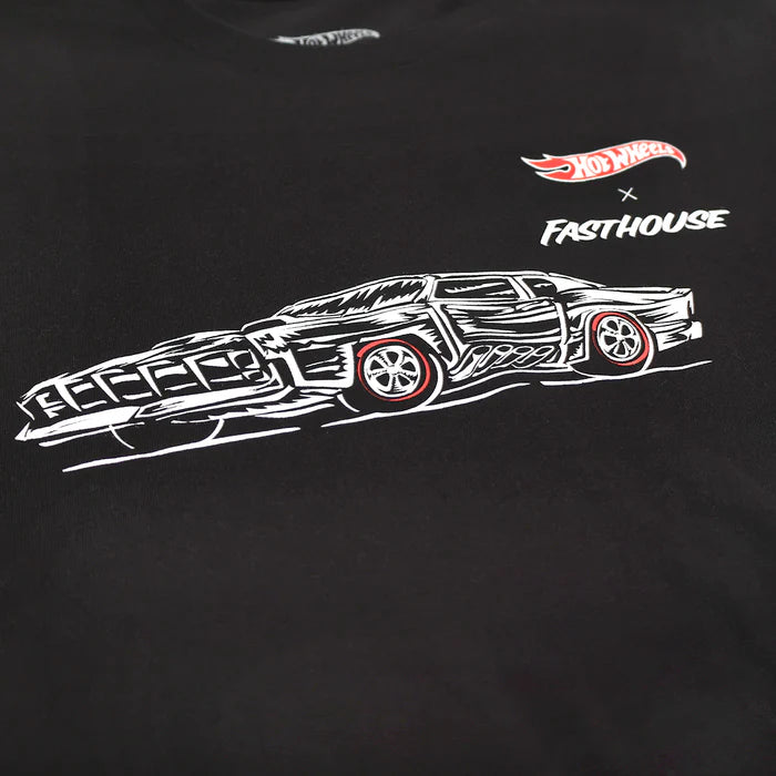 Hot Wheels Redline Midweight SS Tee - Black