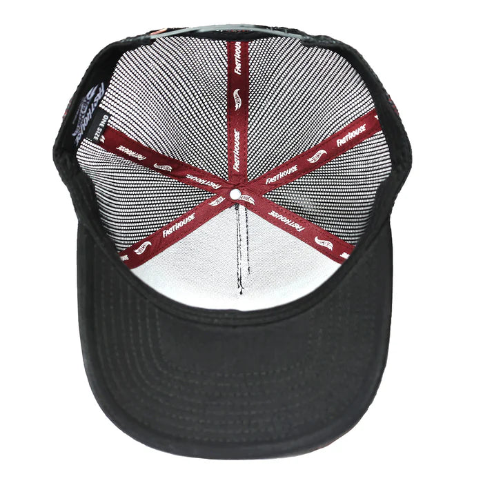 Hot Wheels Speedway Trucker Hat - White/Black