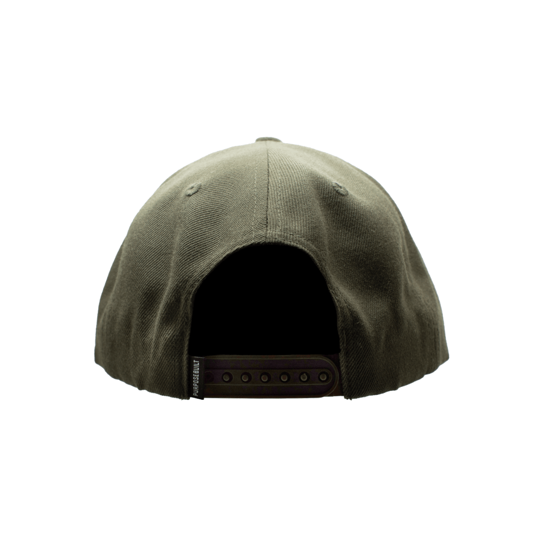 Trademark Leather Patch Hat - Olive - Purpose-Built / Home of the Trades