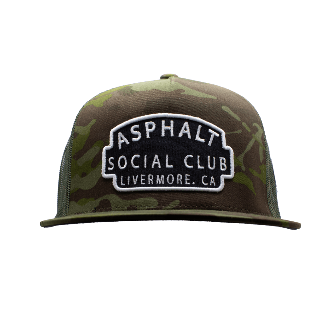 Asphalt Social Club Collab - Forest Camo - Purpose-Built / Home of the Trades