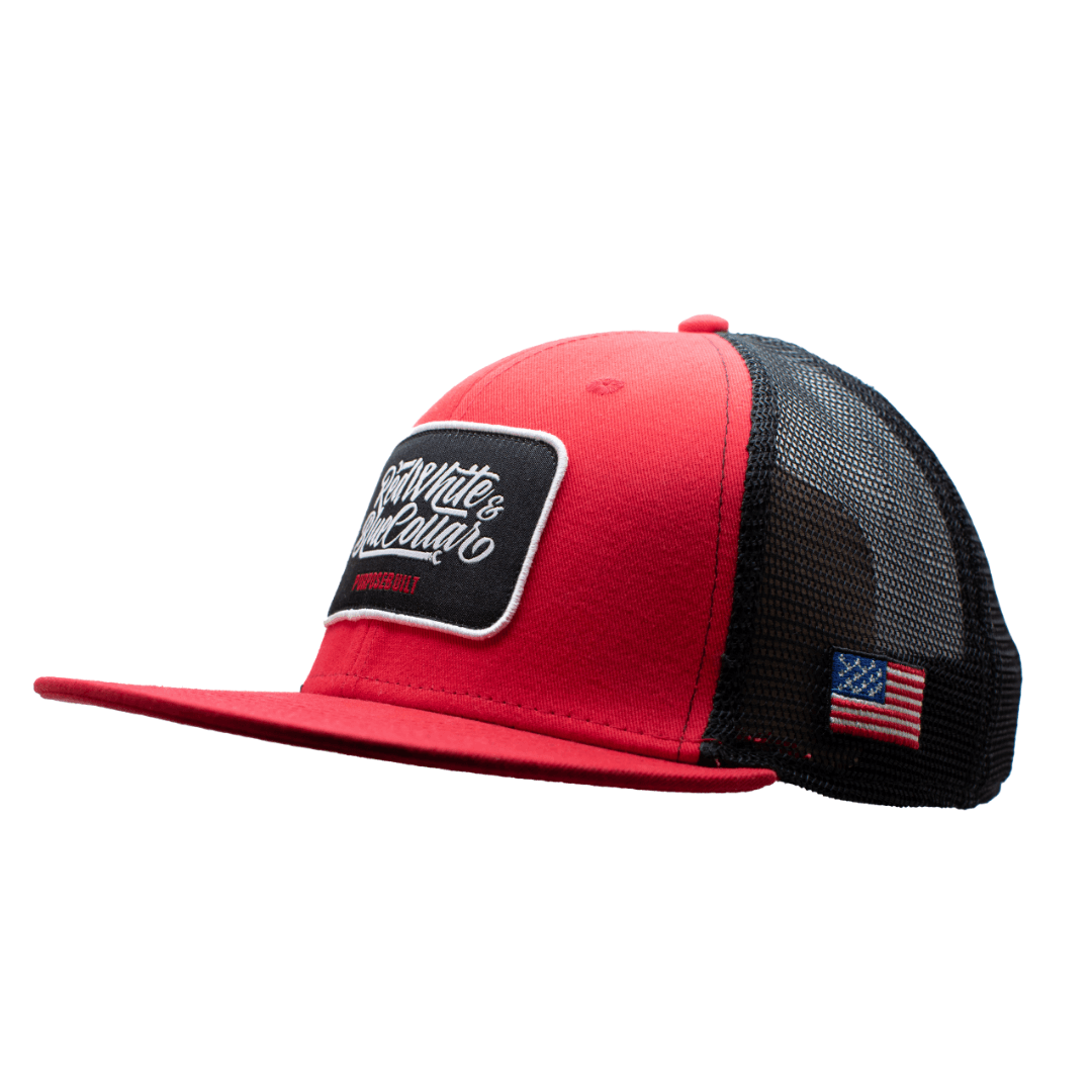 Youth RWBC Snapback - Red & Black - Purpose-Built / Home of the Trades
