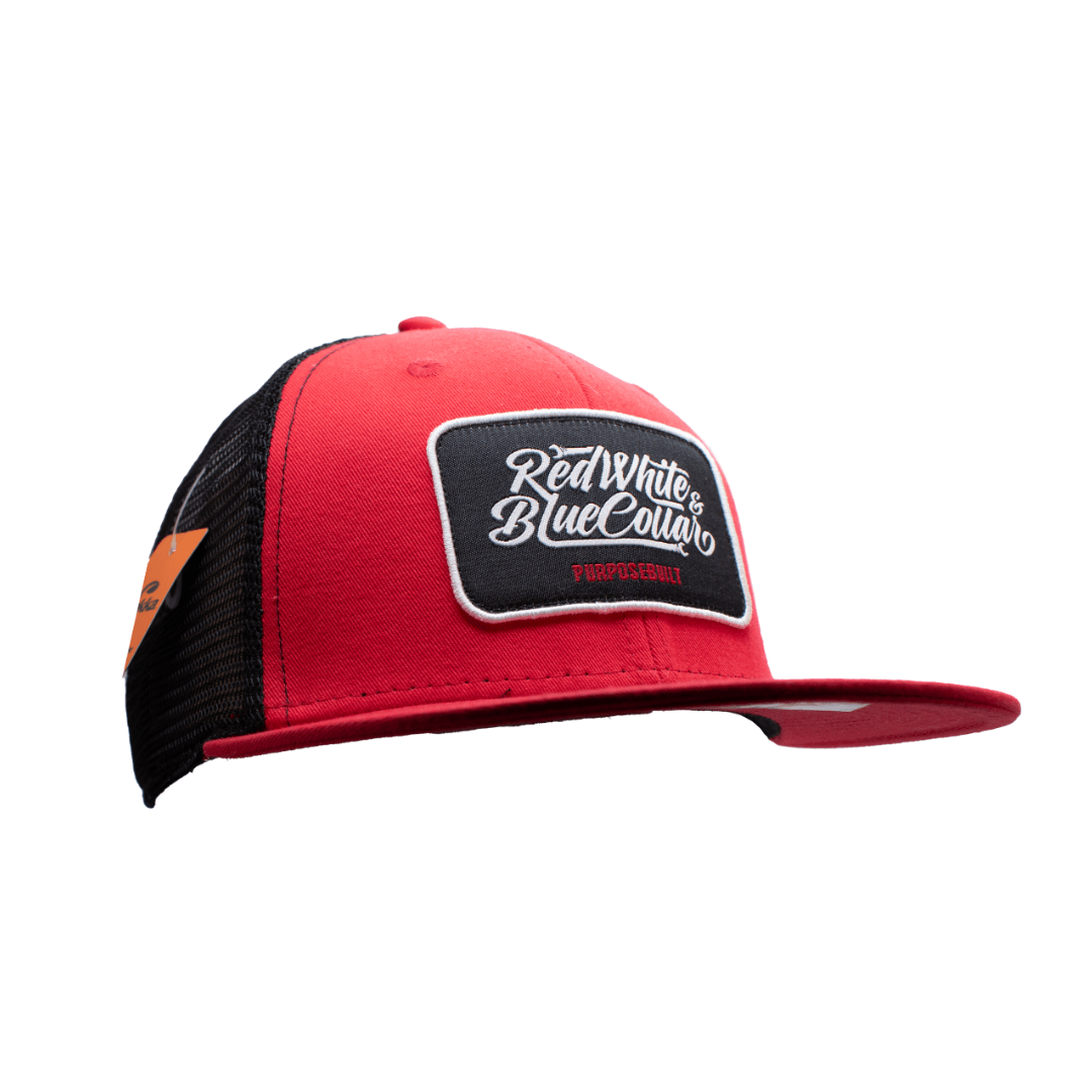 Youth RWBC Snapback - Red & Black - Purpose-Built / Home of the Trades