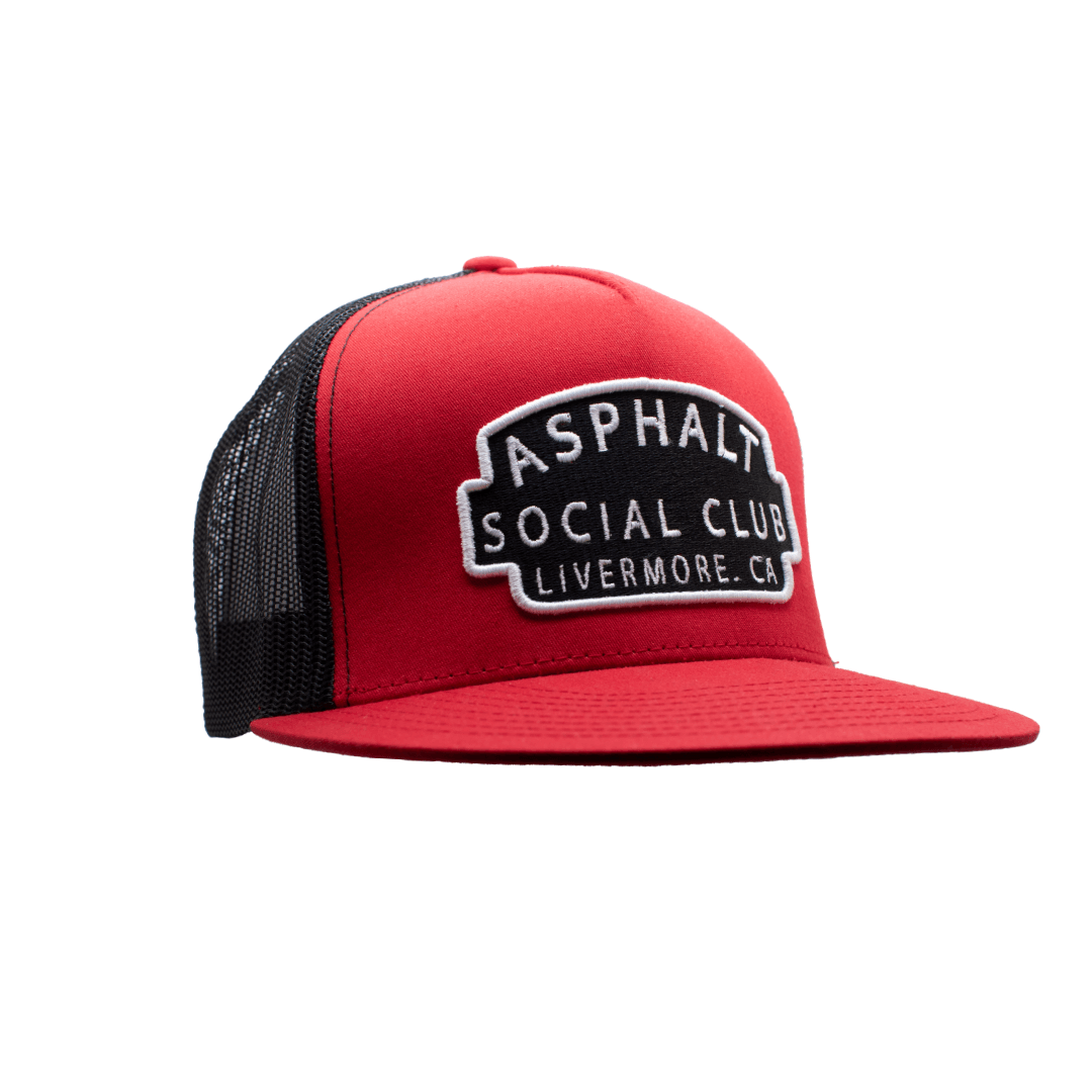 Asphalt Social Club Collab - Red & Black