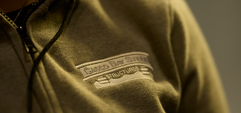 Custom hoodies and sweatshirts on crew