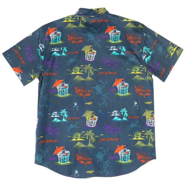 Hideout SS Button-Up - Indigo