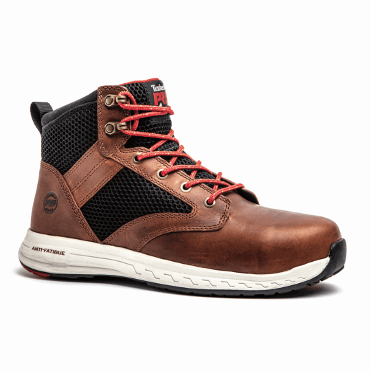 (Closeout) Drivetrain Comp Toe Mid Boots, Brown - TIMBERLAND - Closeout