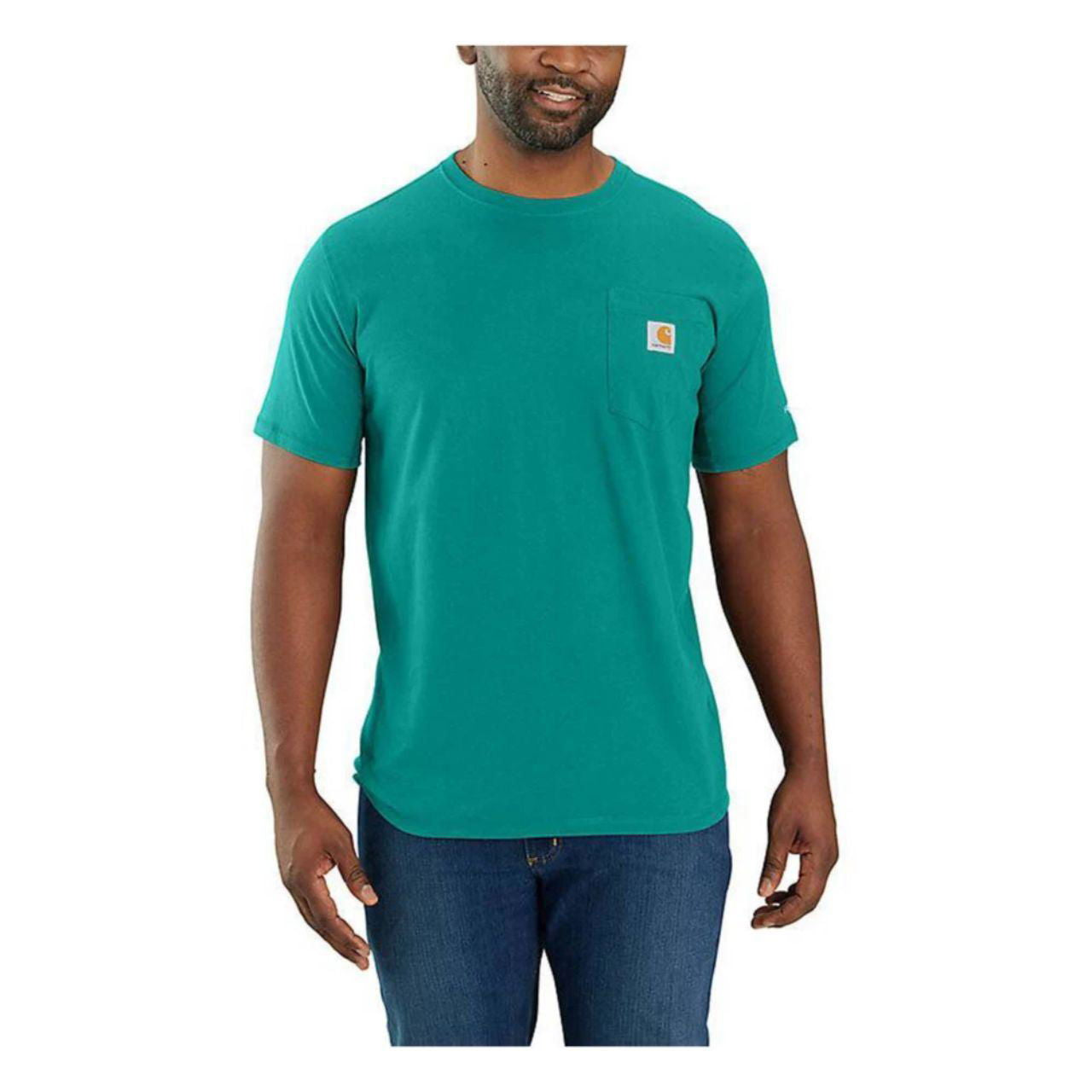 104616 - Carhartt force® relaxed fit midweight short-sleeve pocket t-shirt - Dragonfly - Purpose-Built / Home of the Trades -  - 