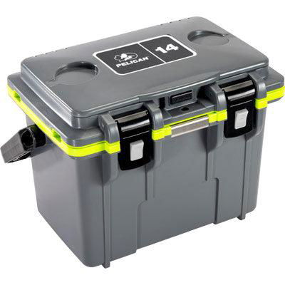 14QT Personal Cooler - Dark Gray/Green - Purpose-Built / Home of the Trades -  - 