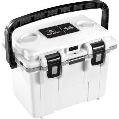 14QT Personal Cooler - White/Gray - Purpose-Built / Home of the Trades -  - 
