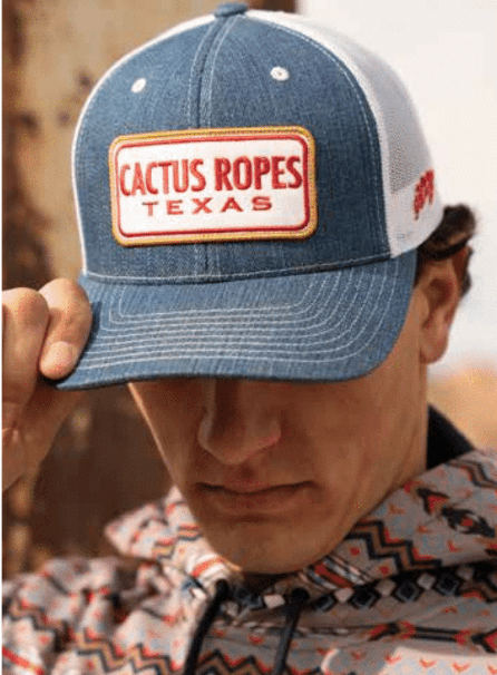 Cactus Ropes Hat - Denim/White - Purpose-Built / Home of the Trades