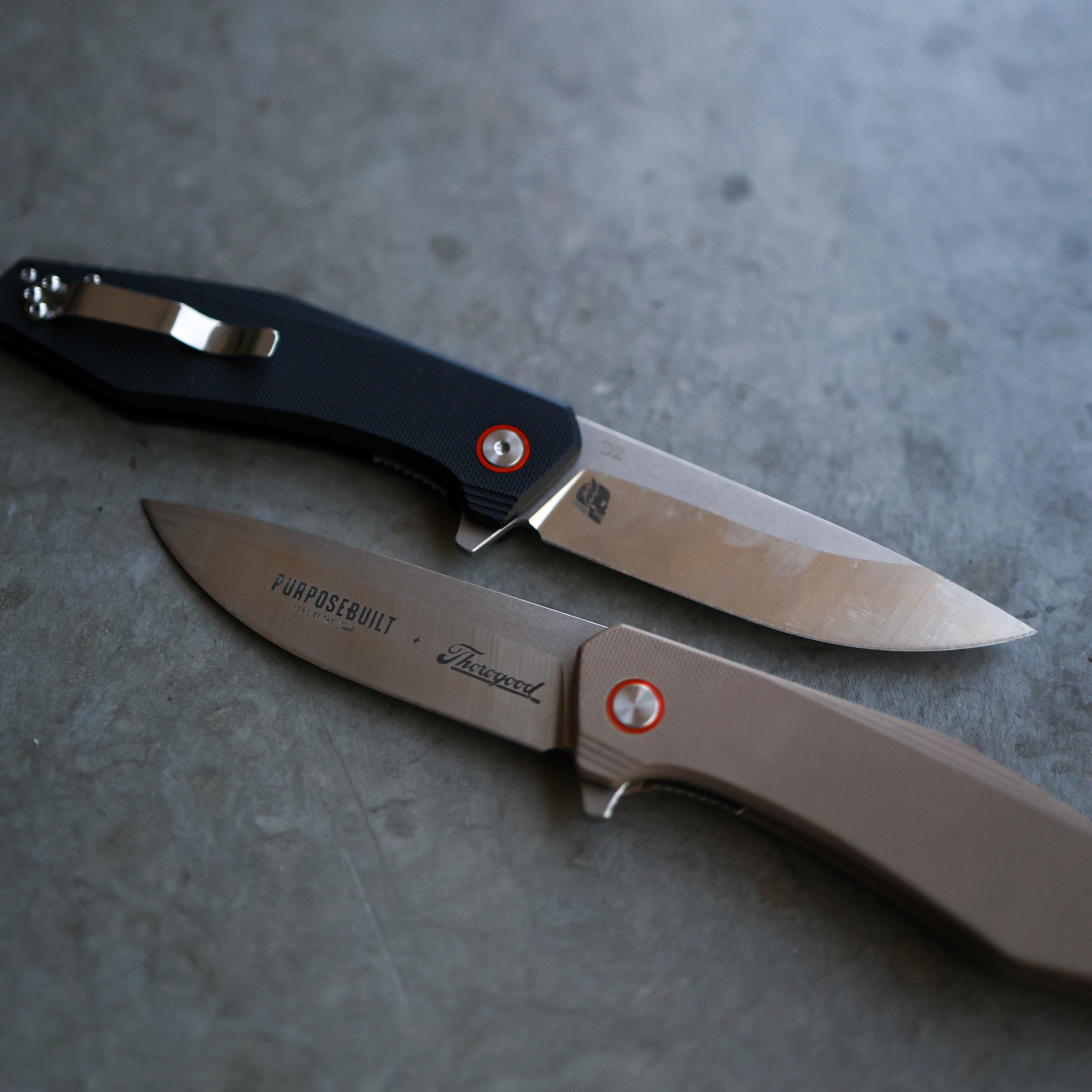 Limited Edition - Thorogood x Purpose-Built x Crimson M6 Folder, Coyot