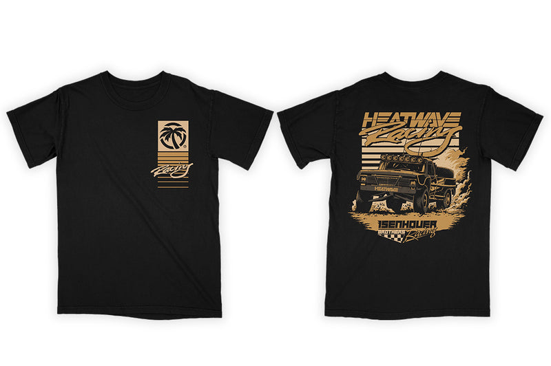 Heat Wave Isenhouer Racing T-Shirt - Black
