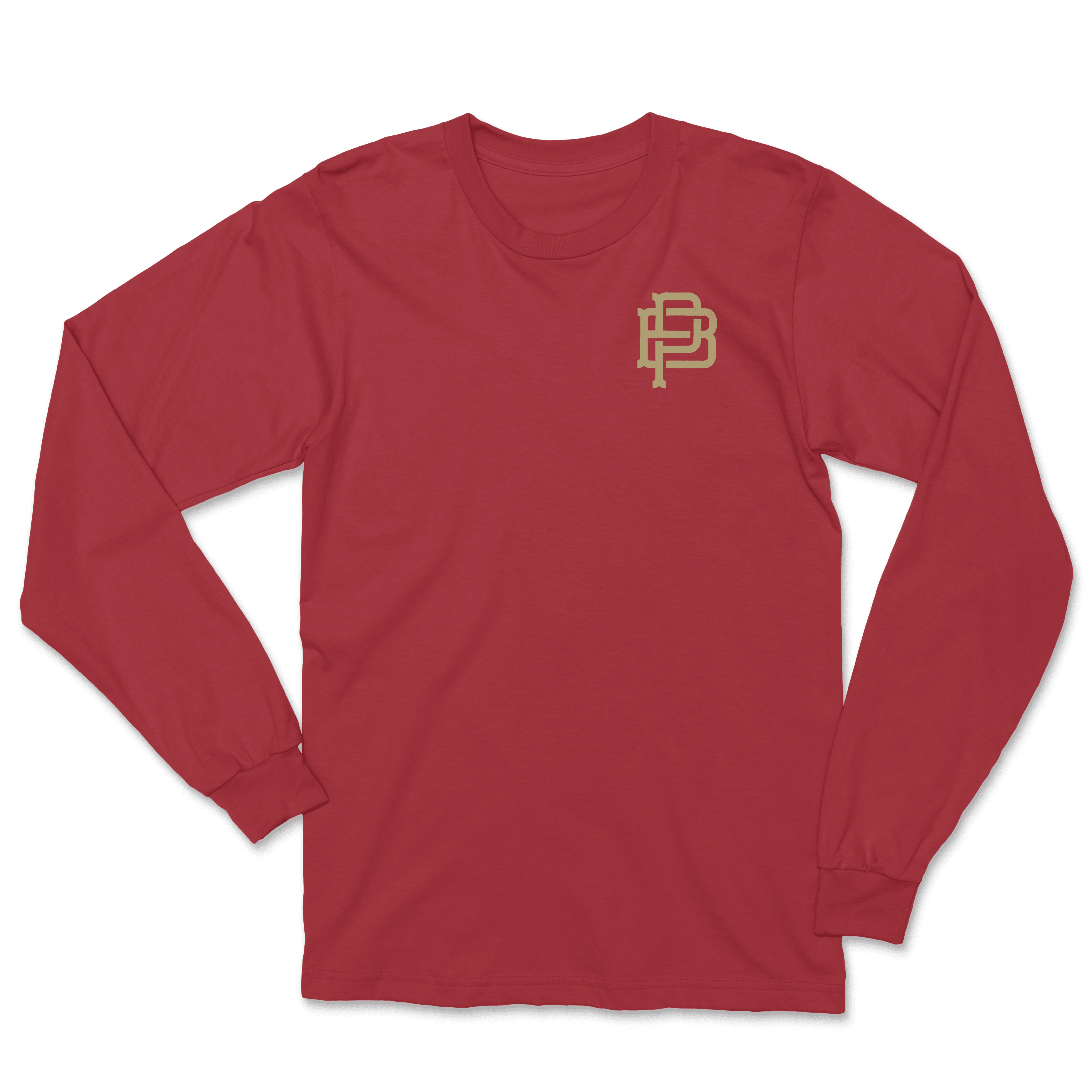 Gameday Long Sleeve Tee, Red - Purpose-Built / Home of the Trades