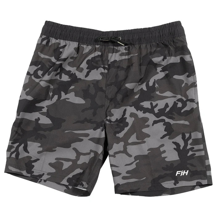 Jack Hybrid Short - Black/Camo
