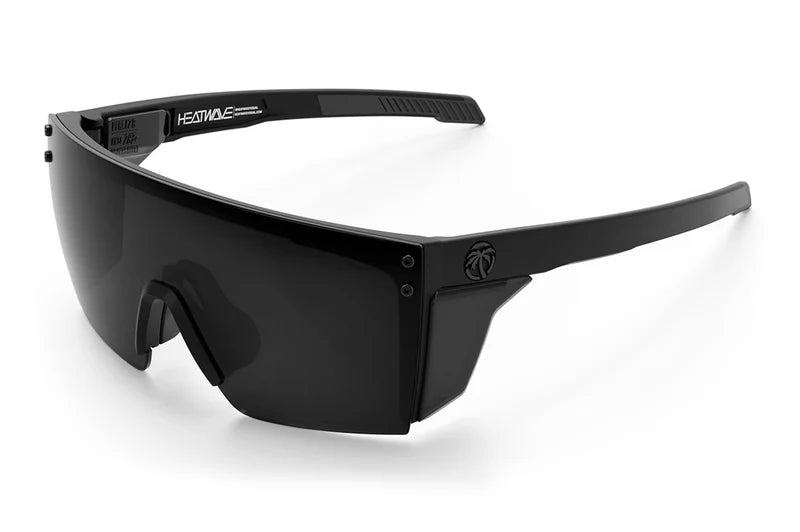 Performance Lazerface Matte Black -  Black Lens