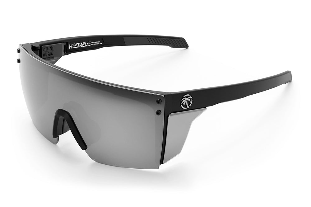 Performance Lazerface Matte Black - Silver Lens