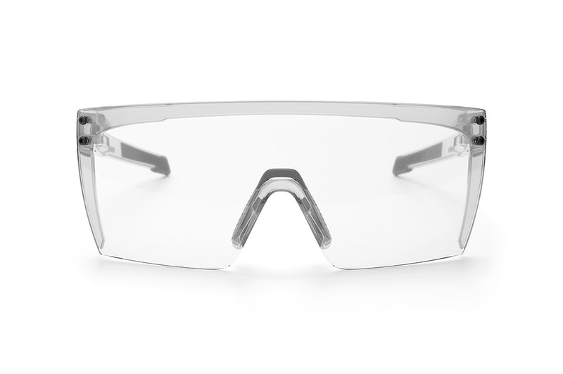 PERFORMANCE LAZER FACE SUNGLASSES: ANTI FOG CLEAR LENS Z87+