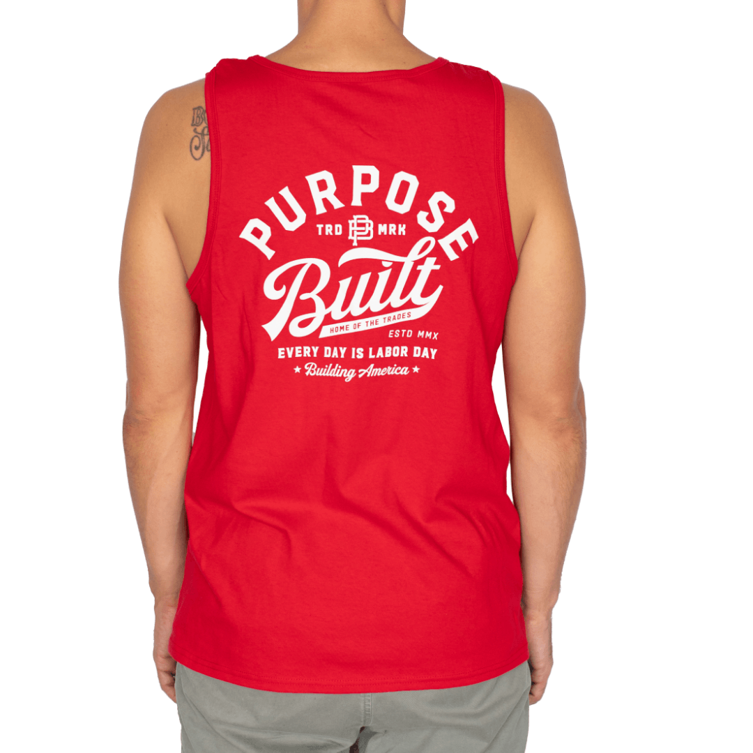 Script Tank - Red - Purpose-Built / Home of the Trades