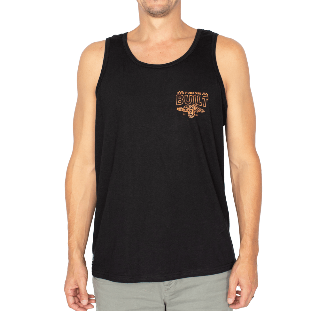 Live Fast Tank - Black - Purpose-Built / Home of the Trades