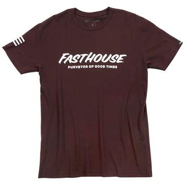 Logo Tee - Oxblood - Purpose-Built / Home of the Trades