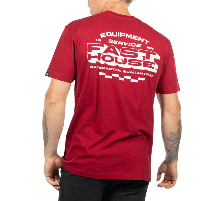 Maintenance SS Tee - Cardinal