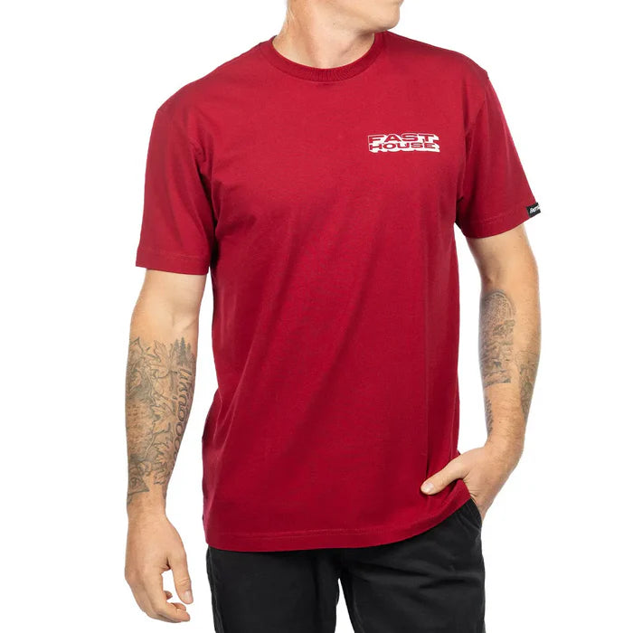 Maintenance SS Tee - Cardinal