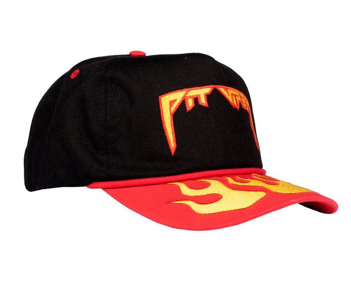 Flame Hat Red/Black