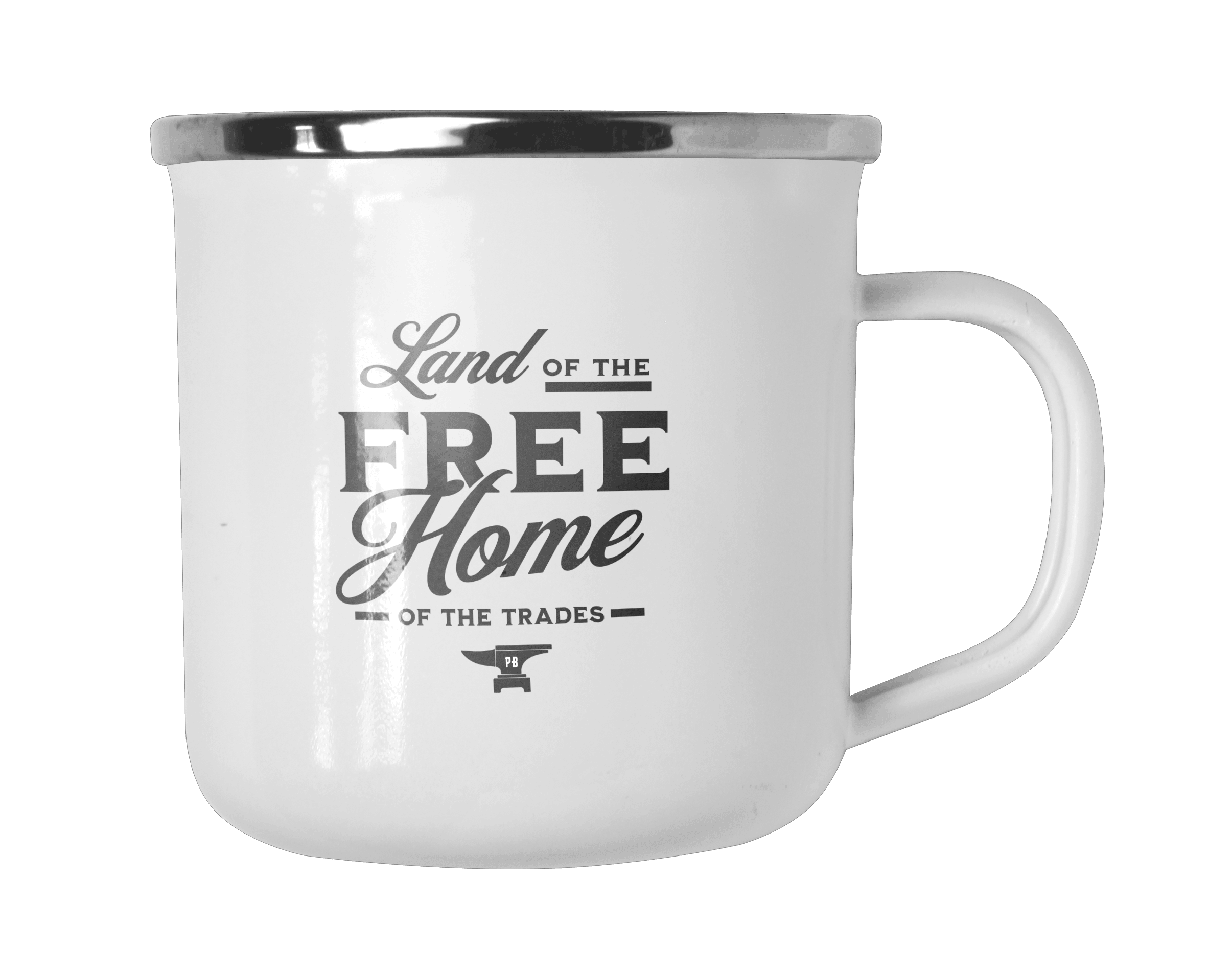 Land of The Free Home of the Trade Mug - Purpose-Built / Home of the Trades