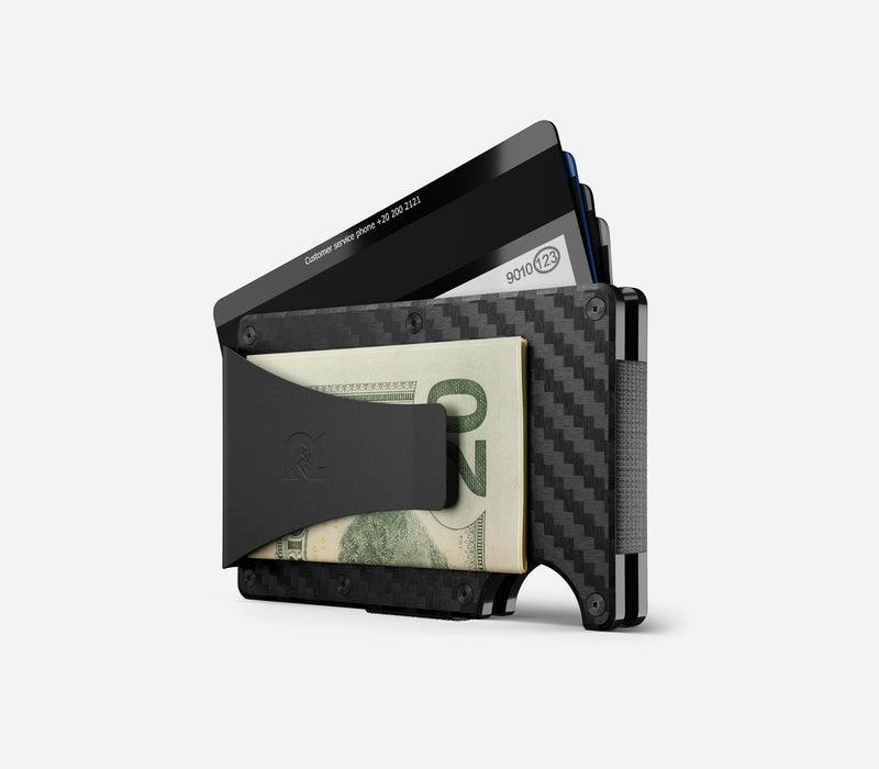 Carbon Fiber 3k Minimalist Wallet - Money Clip - Purpose-Built / Home of the Trades