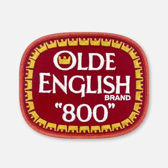 Olde English Patch, Maroon