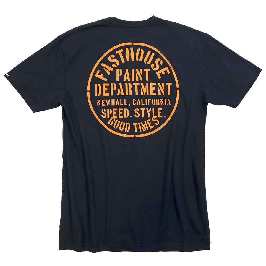 Paint Dept. Tee - Navy - Purpose-Built / Home of the Trades