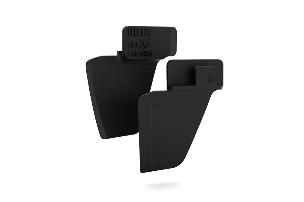 Performance XL Lazerface  & Performance Lazer Matte Black Side Shields