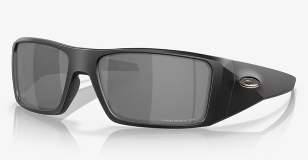 Heliostat Sunglasses - Matte Black Lens - Prizm Black Polarized Lens