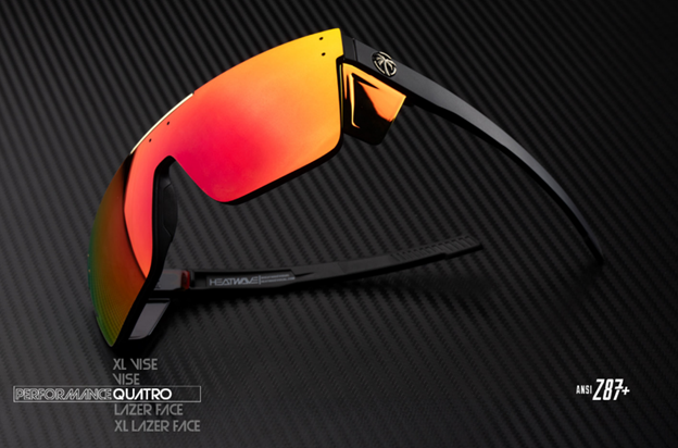 Performance Quatro Matte Black - Firestorm Polarized Lens