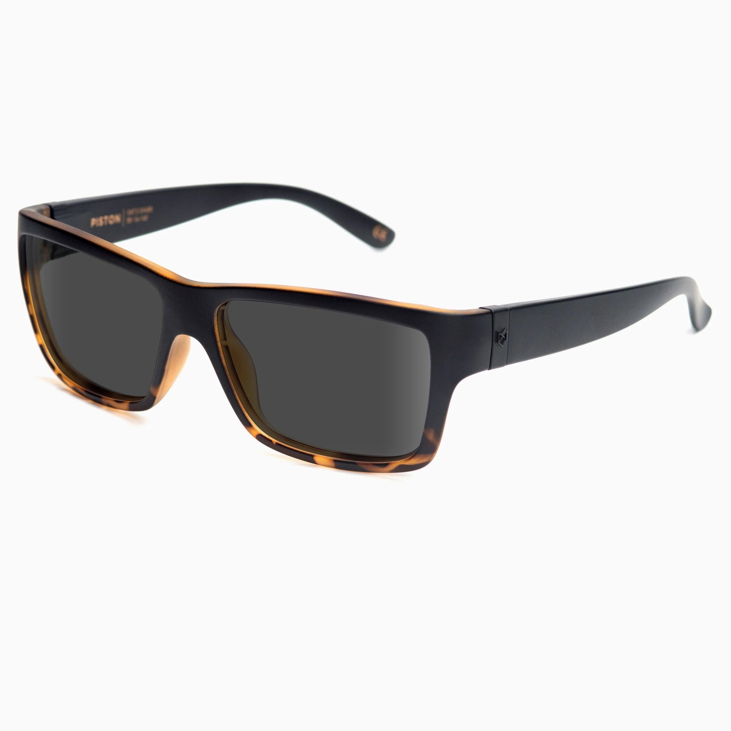 PISTON Black Tortoise Fade - Grey  Polarized